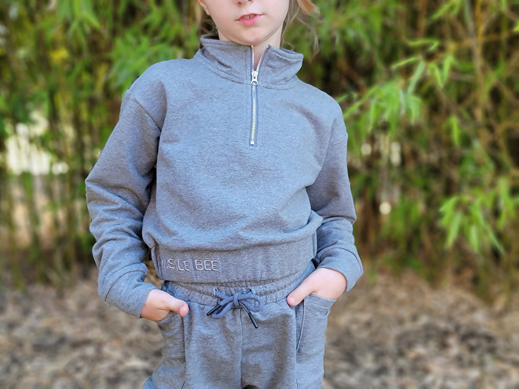 Child's Grey Track Top
